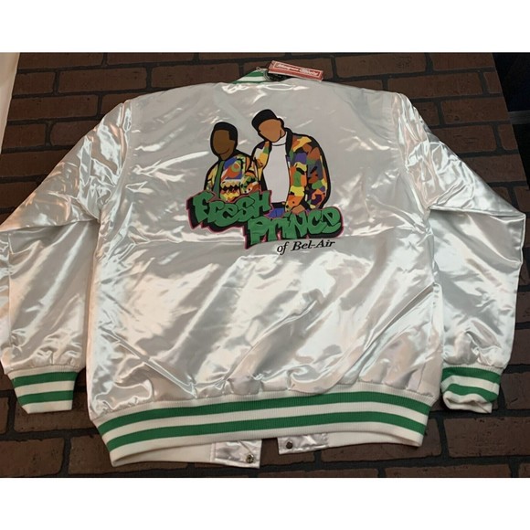 FRESH PRINCE OF BEL-AIR Headgear Classics White Streetwear Jacket~Never Worn~ XL - Picture 9 of 12